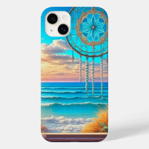 Hübscher Traumfänger am Fenster mit Strandmotiv  Case-Mate iPhone 14 Plus Hülle