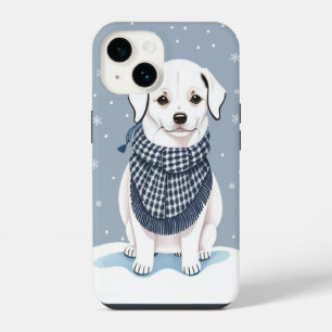 Hübscher Weißer Hund iPhone 14 Hülle
