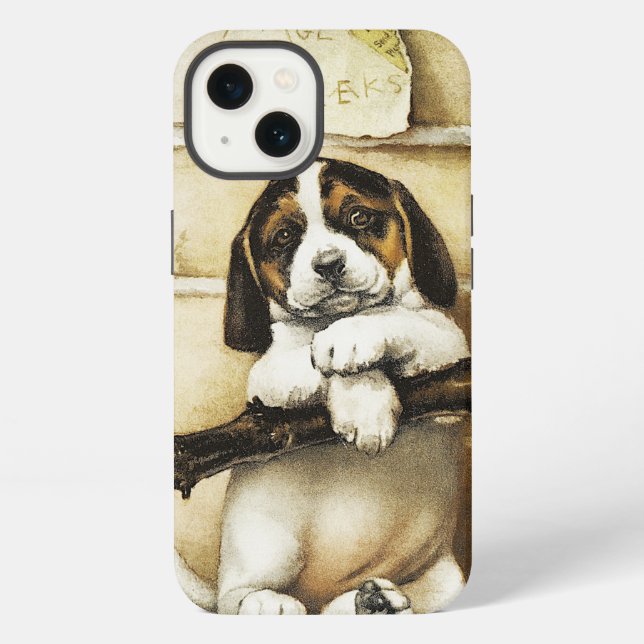 Hübscher Welpe  iPhone Hülle (Rückseite)