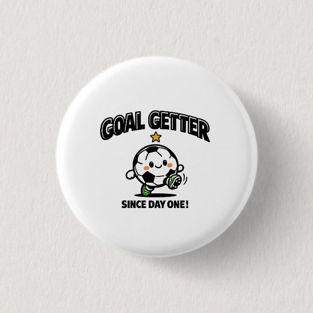 Hübscher Weltmeisterschafts-Button Button (Vorderseite)