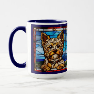 Hübscher Yorkie-Keramik-Kaffeebecher Tasse