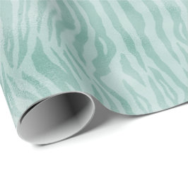 Hübscher Zebradruck Geschenkpapier