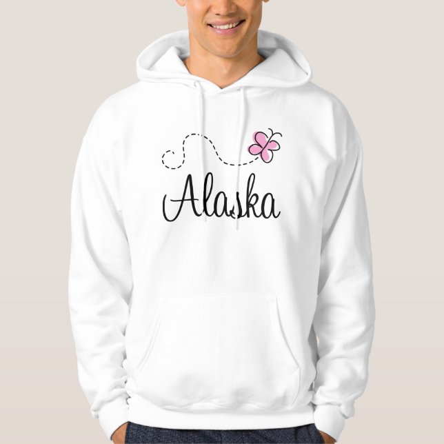 Hübsches Alaska-T - Shirt-Geschenk Hoodie (Vorderseite)