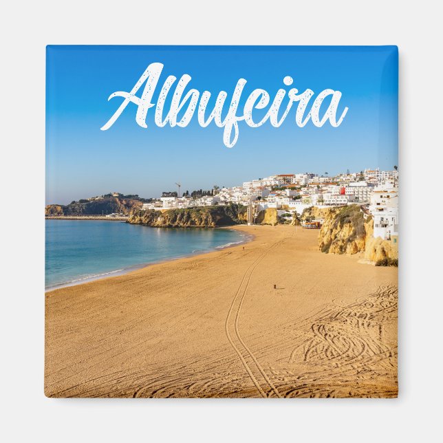 Hübsches Albufeira an der Algarve in Portugal Magnet (Vorne)