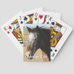 Hübsches Appaloosa Pferd - Western Spielkarten