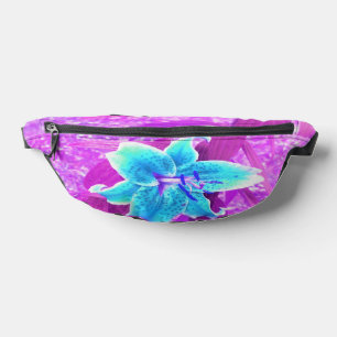 Hübsches Aqua Blue Stargazer Livio Lila Bauchtasche