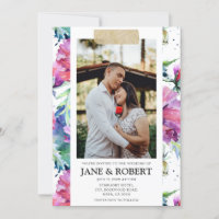 Hübsches Aquarell-Gold-Tape 2 Foto Hochzeit