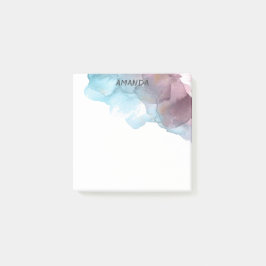 hübsches Aquarelldesign - Sonderanweisung Post-it Klebezettel