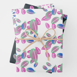 Hübsches, aus Petalen bestehendes Umschlagpapier Geschenkpapier Set