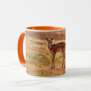 Hübsches Baby Deer Fawn Art Tassen Cup