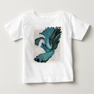 Hübsches Baby Geschlecht neutrale Betta Fische 1 S Baby T-shirt
