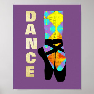 Hübsches Ballet für moderne Kunst Poster