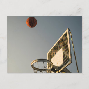 Hübsches Basketball-Geschenk Postkarte