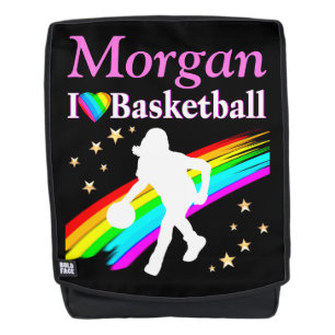 HÜBSCHES BASKETBALL-PERSONALISIERT-RÜCKPACKUNG RUCKSACK