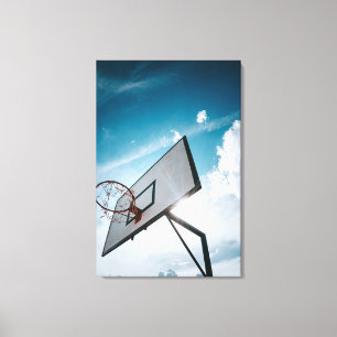 Hübsches Basketballdesign Leinwanddruck