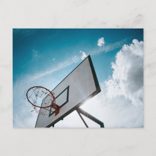 Hübsches Basketballdesign Postkarte