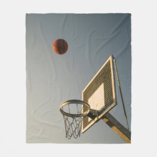 Hübsches Basketballgeschenk Fleecedecke