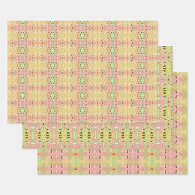 Hübsches Blatt Papier ideal für Schubladenverkleid (Set)