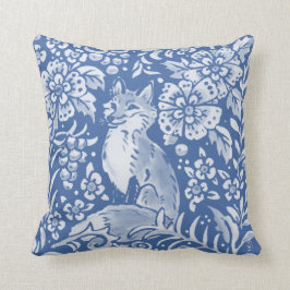 Hübsches Blauwald-Flora-Naturwald Kissen