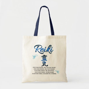 Hübsches Blue Reiki Grundsätze Toe Tag Tragetasche