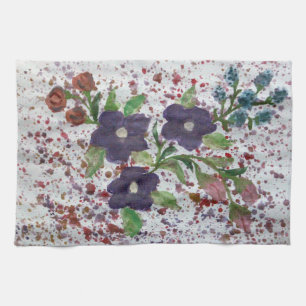 Hübsches Blumenhandtuch Handtuch