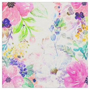 Hübsches Blumenmuster-Design Stoff