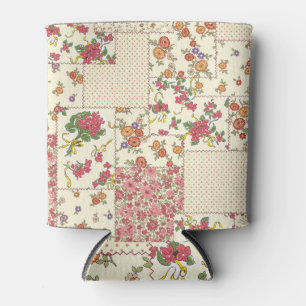 Hübsches Blumenmuster - Nahtloses Design Dosenkühler
