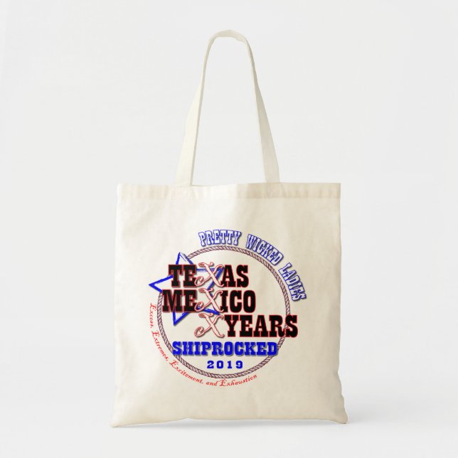 Hübsches böses Damen-Kapitel - XXX ShipRocked Tragetasche (Vorne)