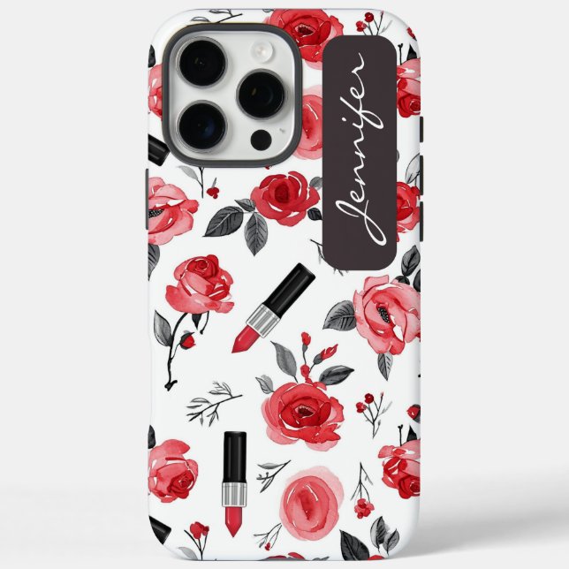 Hübsches botanisches iPhone Case-Mate iPhone Hülle (Rückseite)