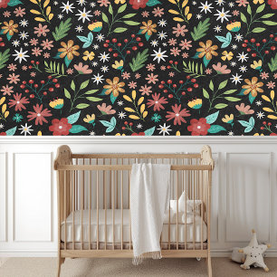 Hübsches botanisches Muster Tapete