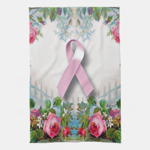 Hübsches Brustkrebs-Überlebend-Küchen-Tuch Küchentuch