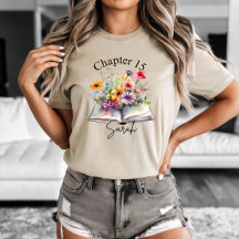 Hübsches Bücherwurm-T-Shirt