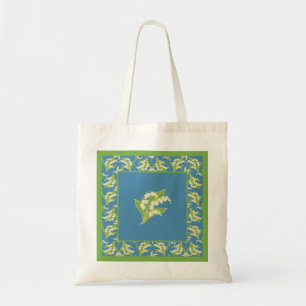 Hübsches Budget Tote Tasche: Lilies of the Valley, Tragetasche