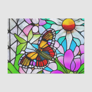 Hübsches Butterfly-Gestaltglas Seidenpapier