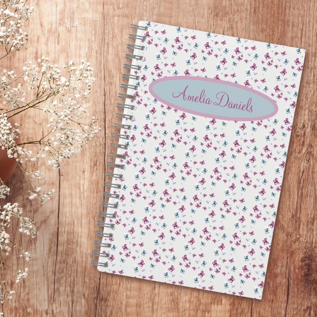 Hübsches Butterfly-Personalisiertes Notebook Notizbuch (Von Creator hochgeladen)