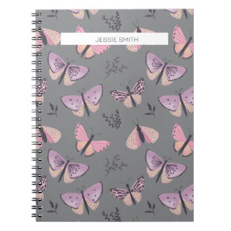 Hübsches Butterfly-Print-Notebook Notizblock