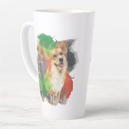 Hübsches Corgi. Milchtasse