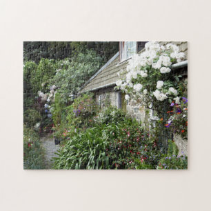 Hübsches Cottage Sark Jersey Inseln. Puzzle