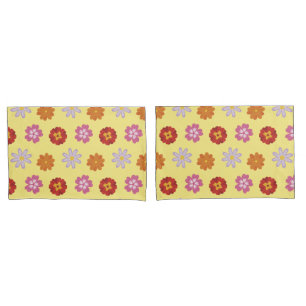 Hübsches Daisies Blumengelbe Blume Muster Kissenbezug