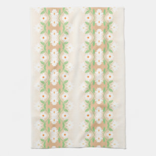 Hübsches Daisy Print Teetuch Geschirrtuch