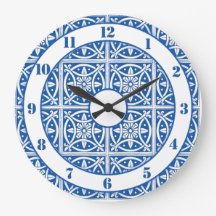 Hübsches Delft färbt Blau und Weiß