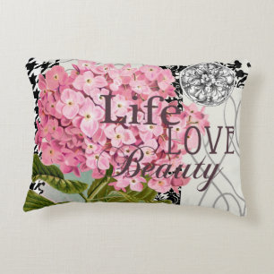 Hübsches Design im Muster Damask Dekokissen