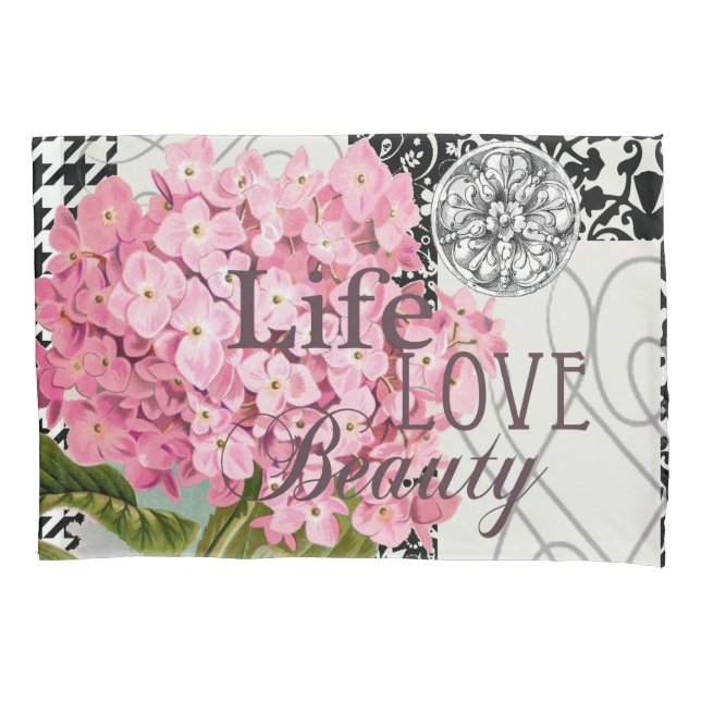 Hübsches Design im Muster Damask Kissenbezug (Vorderseite)