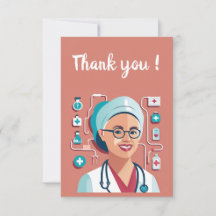 hübsches Design, um Krankenschwestern zu danken