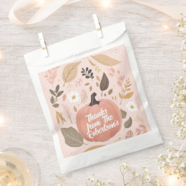 Hübsches erthy Pumpkin Foliage Erntedank Party Geschenktütchen