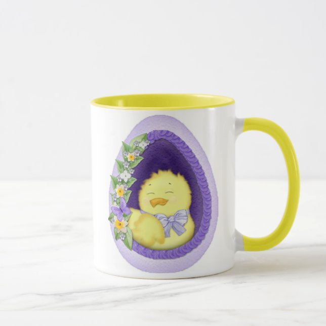 Hübsches Fenstereig sitzend Tasse (Rechts)