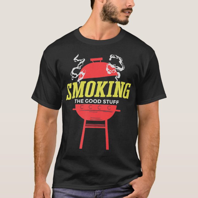 Hübsches Fleisch, Raucherwerk für einen Grillplatz T-Shirt (Vorderseite)