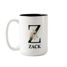 Hübsches Floral-Z-Alphabet