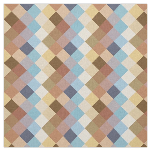 Hübsches Florentiner Sommerfarbenmuster Mosaik Stoff (Muster)