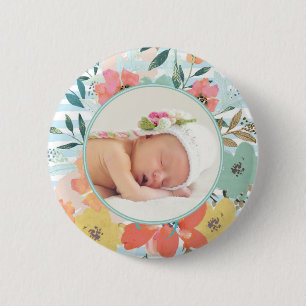 Hübsches Foto für Wasserfarben Button